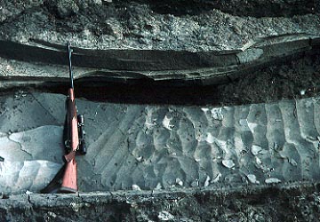 Ripple marks in K sandstone